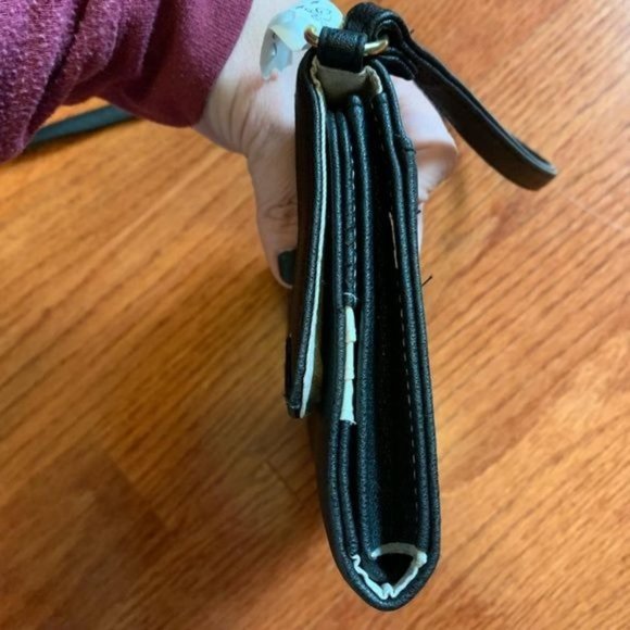 Juicy Couture Mermaid Iridescent Oil Slick Snakeskin Crossbody Wallet Handbag - Picture 6 of 8